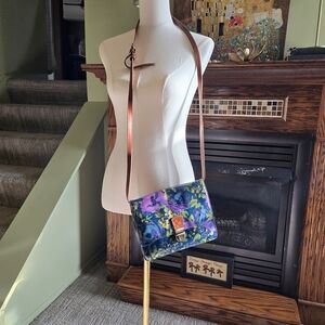 Patricia Nash Multicolor Floral Crossbody Bag